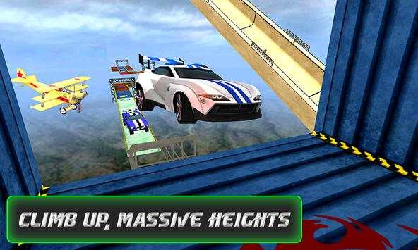 automobilistic impossibili Race Crazy Car Stunt 3D screenshot 3