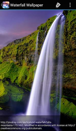 Waterfall Wallpaper screenshot 5