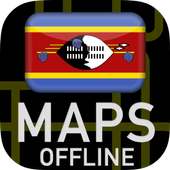 🌏 GPS Maps of Swaziland : Offline Map Navigation on 9Apps