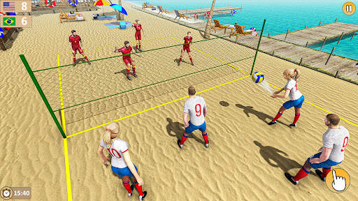 Volleyball 3D Champions Games screenshot 8