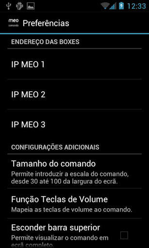 Comando MEO 2 تصوير الشاشة