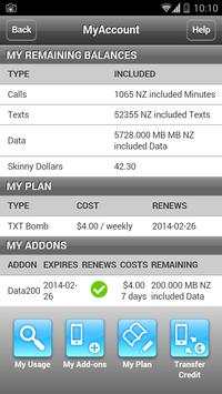 MyMobile screenshot 2