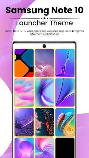 Galaxy Note 10 Launcher-Samsung Theme screenshot 1