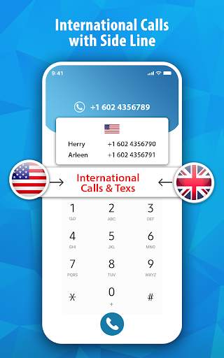 Free 2nd Line App Texts & Calls screenshot 2
