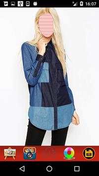 Women Jeans Tops Photo montage screenshot 10