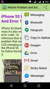 Mobile Problem and Solution screenshot 5