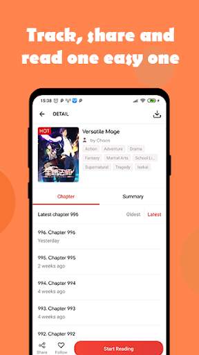 Manga Full - Free Manga Reader App screenshot 2