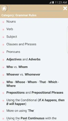 English Grammar Rule Handbooks screenshot 2