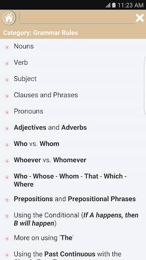 English Grammar Rule Handbooks screenshot 2