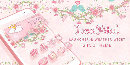 (FREE) Love Petal 2 In 1 Theme screenshot 7