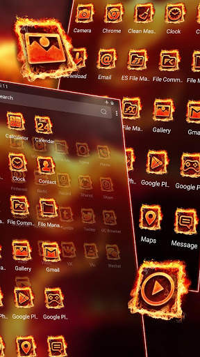 Fire Phoenix Theme screenshot 4
