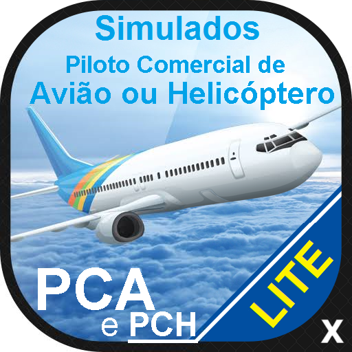 Simulados P/ Piloto Comercial de Aeronaves - LITE icon
