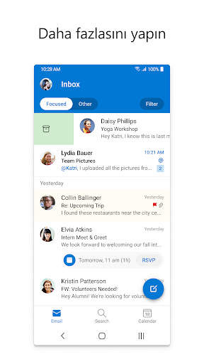 Microsoft Outlook screenshot 1