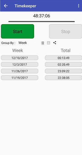 TimeKeeper & Project Tracking скриншот 4
