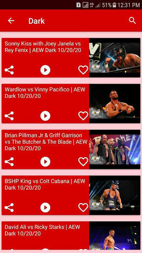 Wrestling Videos app 2020 | Wrestling tv 2020 screenshot 3