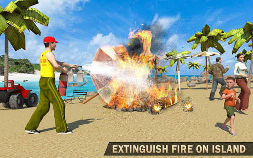 Beach Lifeguard Rescue Squad: Motor Boat Driving screenshot 16