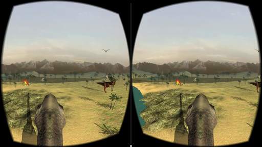 Dinosaurs VR Cardboard Jurassic World screenshot 3
