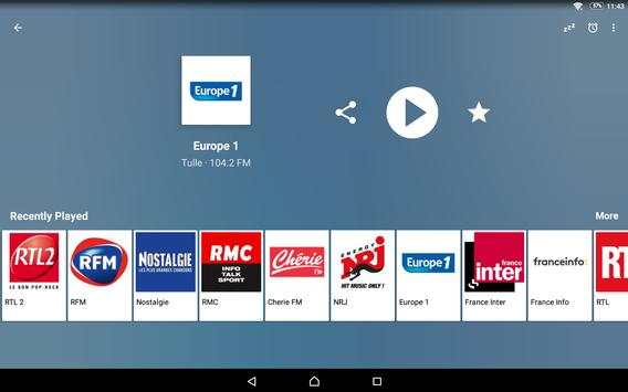 Radios France screenshot 9