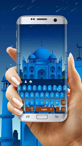 Blue castle keyboard स्क्रीनशॉट 1