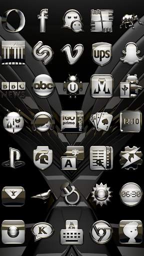 Smart Launcher theme SNOW screenshot 4