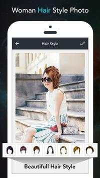 Woman HairStyle PhotoEditor screenshot 4