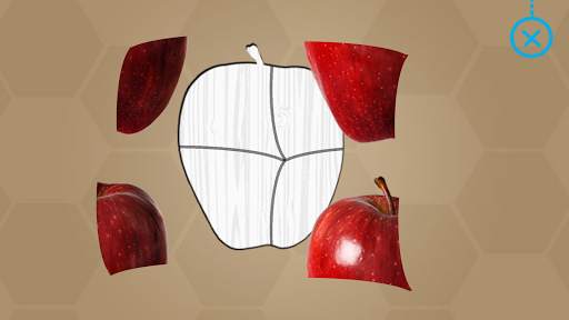 Fruits and Vegetables for Kids - Flashcards Puzzle скриншот 4