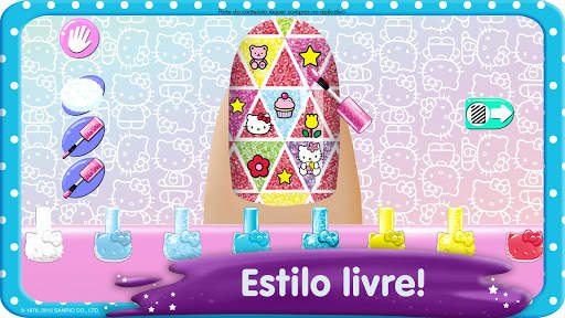 Salão de Beleza Hello Kitty screenshot 2