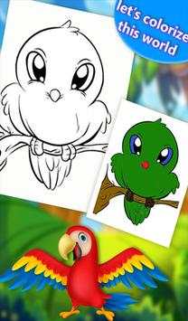 Birds Coloring Book 2018! Free Paint Game screenshot 13