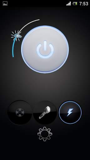 Power Button FlashLight screenshot 1