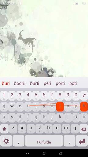 Fulfude Keyboard Plugin screenshot 1