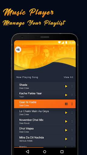 Samsung Music player screenshot 3