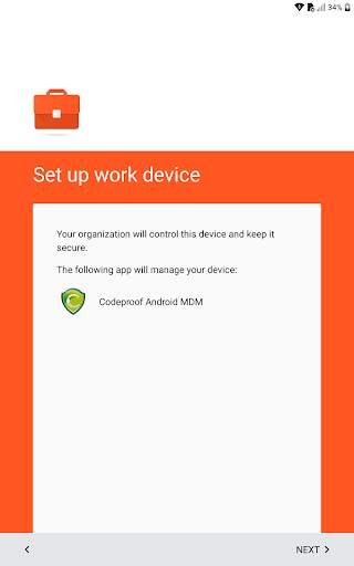 Codeproof MDM for Android screenshot 10