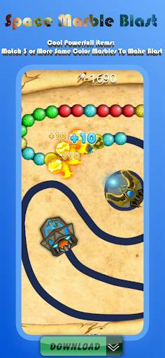 Space Marble Blast Zuma Clasic screenshot 7