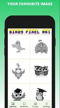 Birds Pixel Art - Birds Color by Number screenshot 2