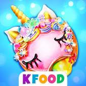 Unicorn Donuts: Cooking Games for Girls logo