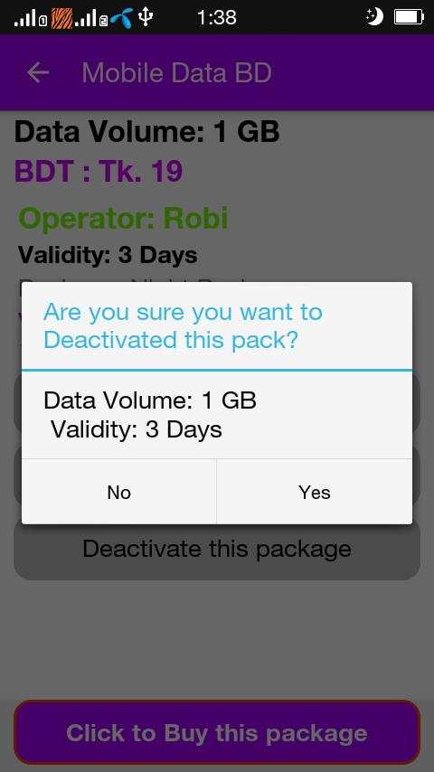 Mobile Data Plan screenshot 4