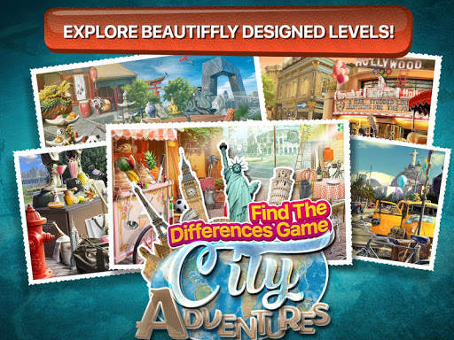 Find The Differences Game 🏙 City Adventures screenshot 1