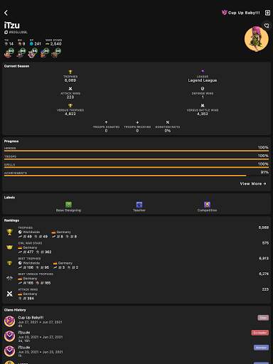 Clash of Stats for Clash of Clans screenshot 7