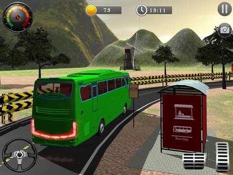 Uphill Off Road Bus City Coach Bus Simulator 2018 screenshot 16