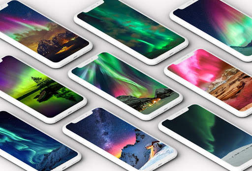 Aurora Borealis Wallpaper screenshot 1