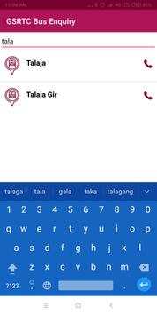 GSRTC Bus Enquiry screenshot 4