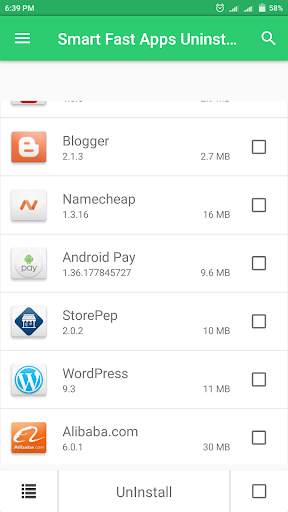 Smart Fast Apps Uninstaller screenshot 1