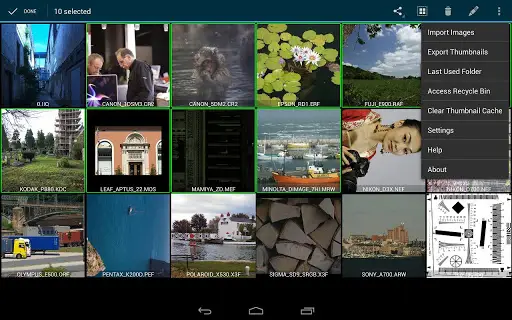 RawDroid Pro screenshot 1