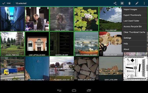RawDroid Pro screenshot 1