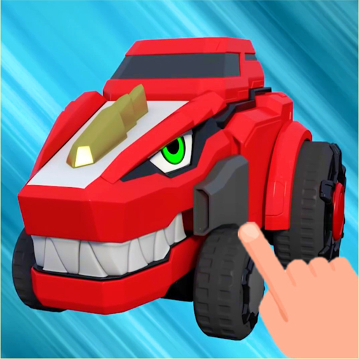 Dino Robot Core Magic Touch Coloring icon