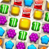 🍪 Candy Match 3 Jelly Wild West Garden FREE Blast logo
