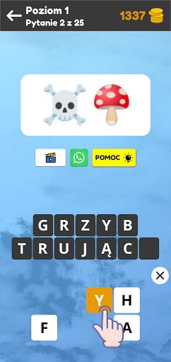 Quiz: Gra Emoji, Zgadnij Puzzle Emoji screenshot 2