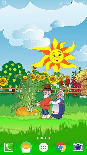 Fairy Tale Turnip Live Wallpaper screenshot 3