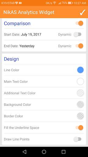 Widget for Google Analytics screenshot 7