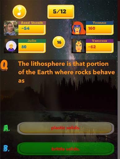 Geology knowledge test screenshot 8